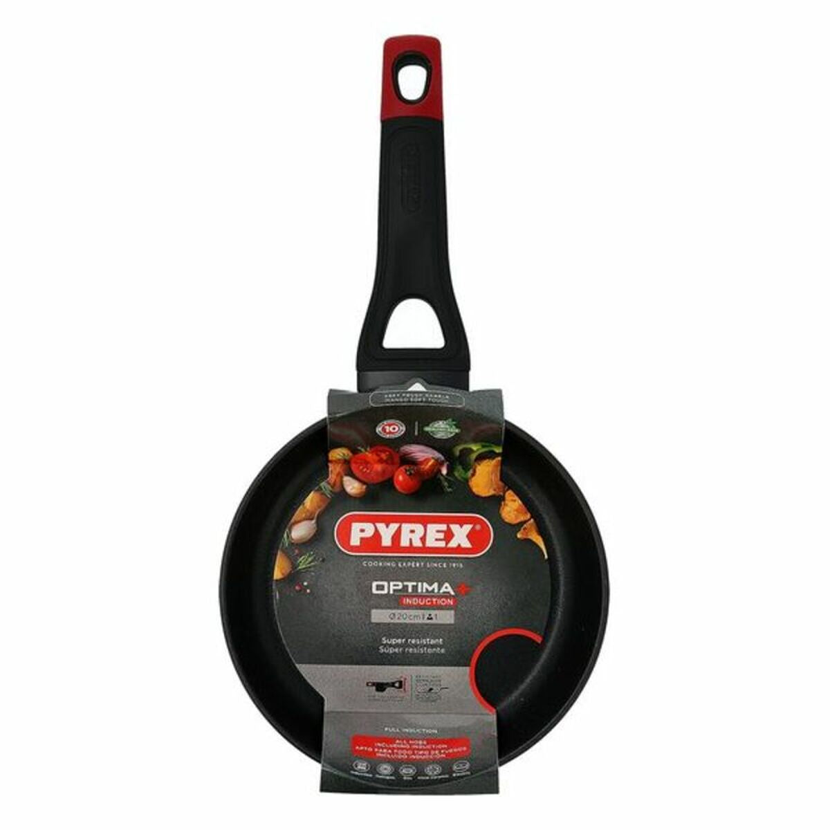 Padella antiaderente Pyrex Optima+ in alluminio