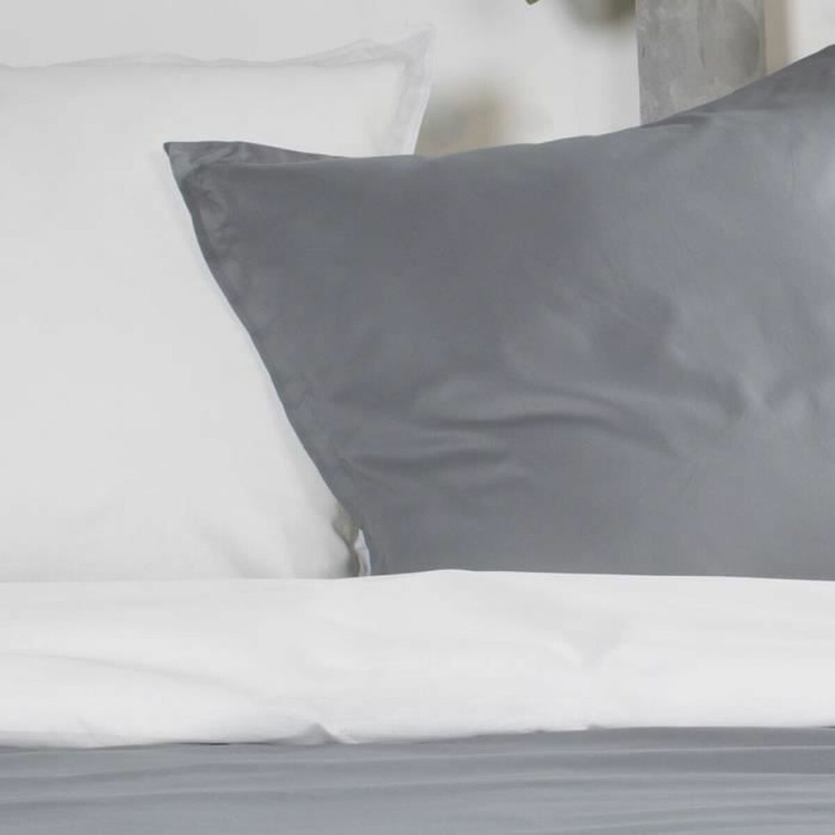 Set di Biancheria da Letto TODAY Bianco Grigio Chiaro 200 x 200 cm