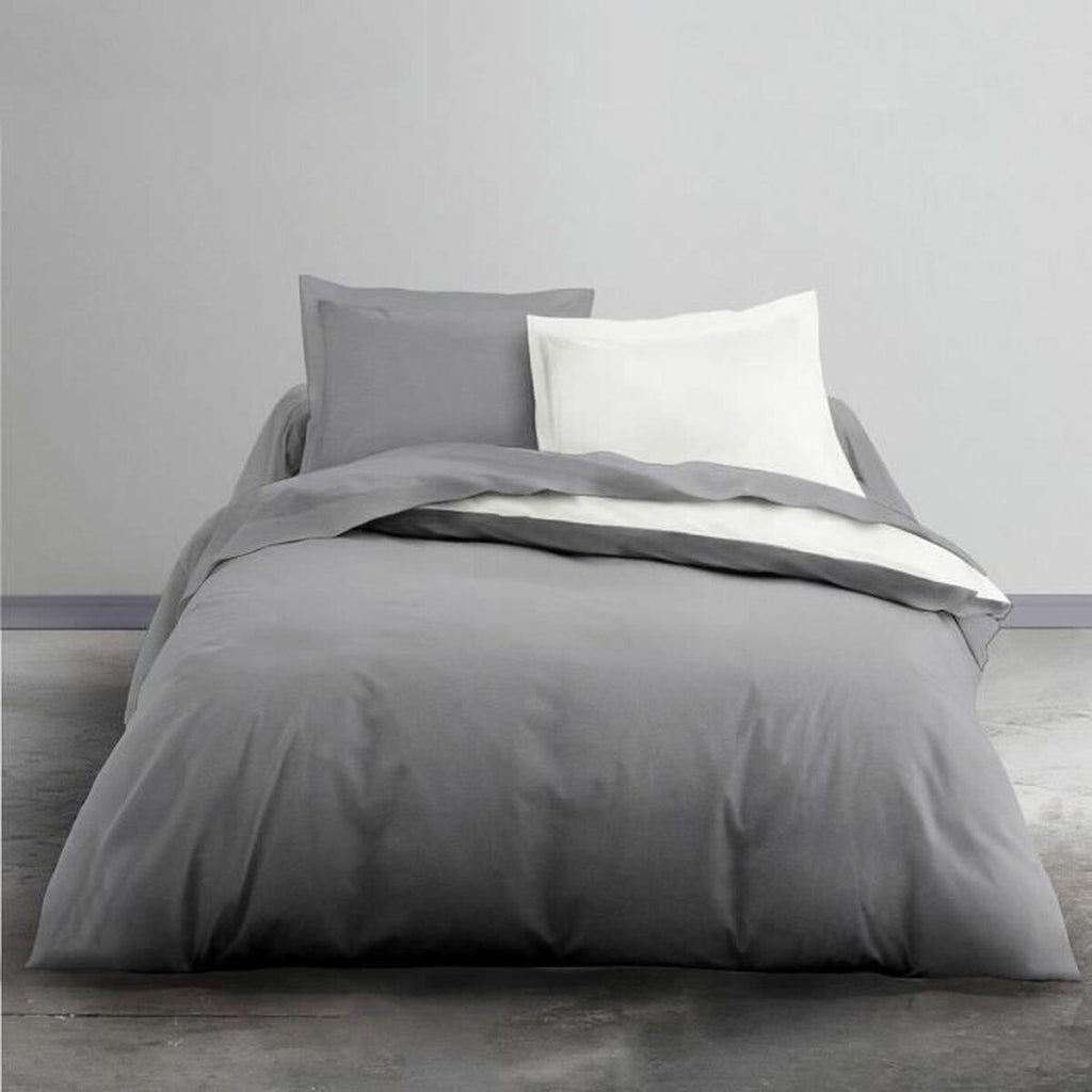 Set di Biancheria da Letto TODAY Bianco Grigio Chiaro 200 x 200 cm