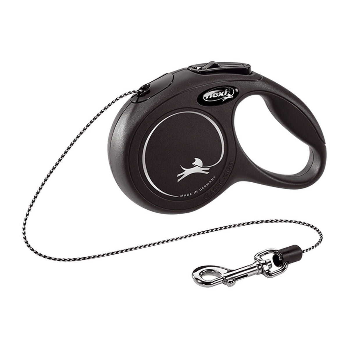 Guinzaglio per Gatti Flexi NEW CLASSIC 3 m Nero XS