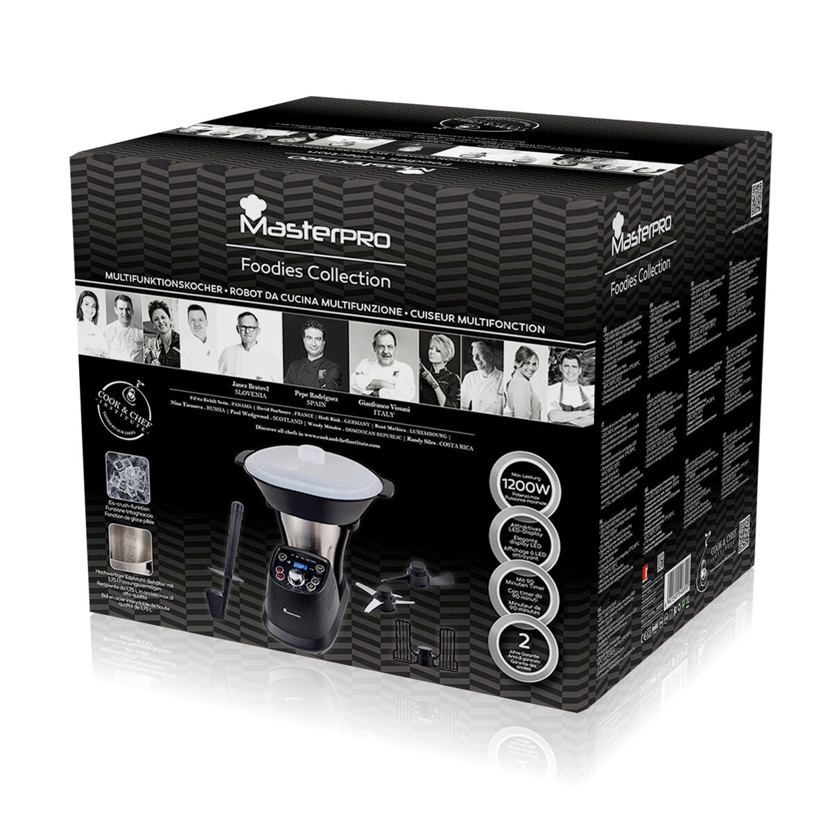 Robot da Cucina Masterpro 1200 W 1,75 L Trasparente