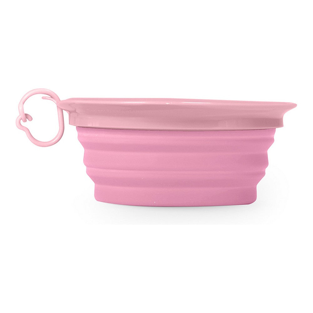 Dispenser d’Acqua United Pets Leaf Portatile Rosa