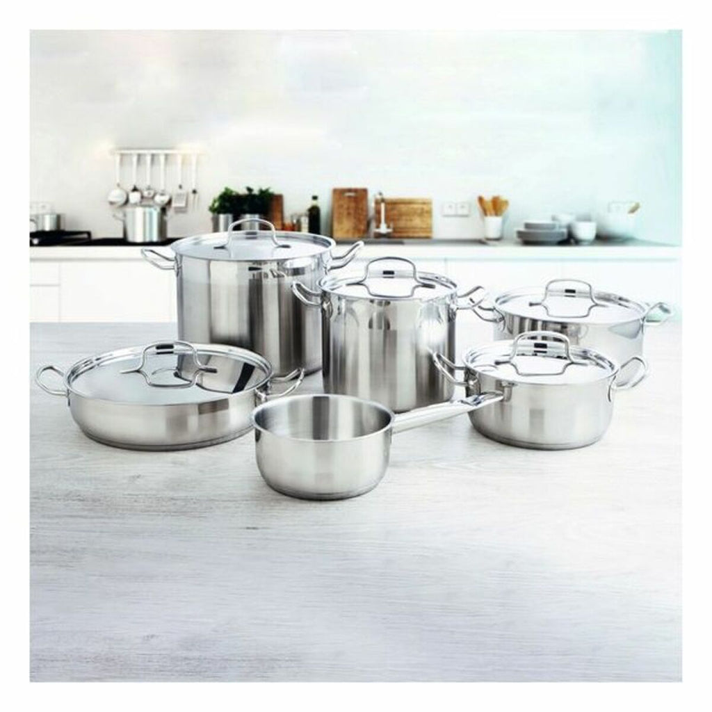 Casseruola con coperchio Quid Azzero in acciaio inox