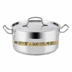 Casseruola con coperchio Quid Azzero in acciaio inox