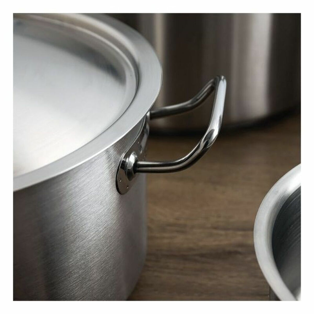 Casseruola con coperchio Quid Professional Koncept in acciaio inox 18/10