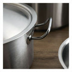 Casseruola con coperchio Quid Professional Koncept in acciaio inox 18/10