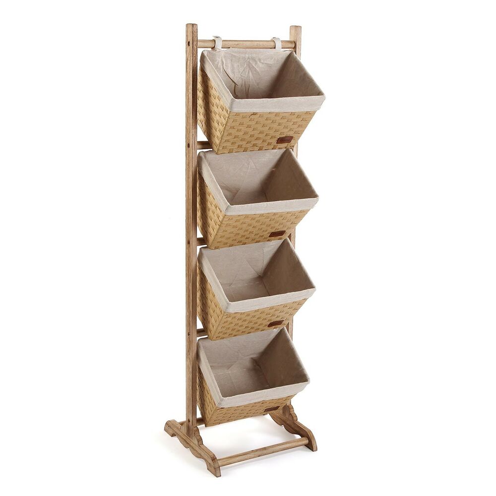 Mobile Occasionale Versa Legno Cotone (35 x 125 x 35 cm)