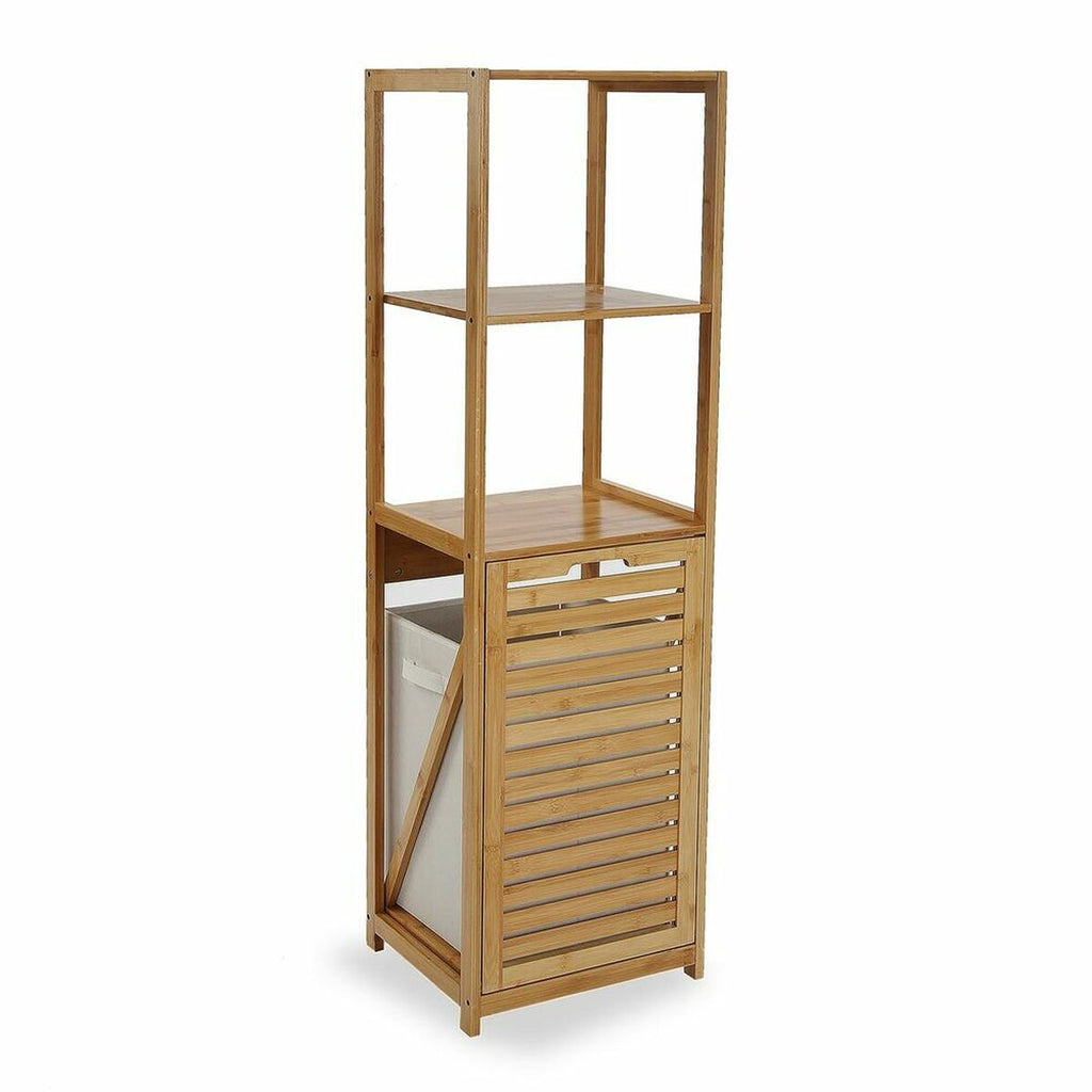 Scaffale da Bagno Versa Tessuto Bambù Legno MDF (33 x 130 x 37,5 cm)