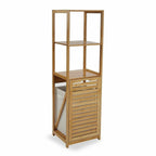 Scaffale da Bagno Versa Tessuto Bambù Legno MDF (33 x 130 x 37,5 cm)