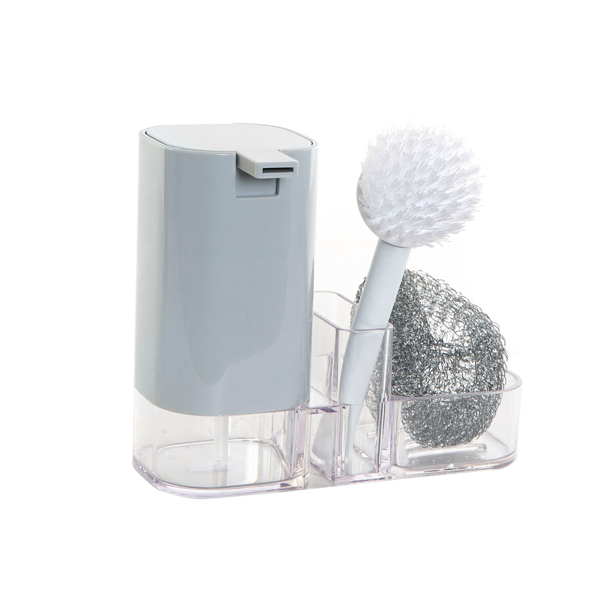 Dispenser per Sapone DKD Home Decor da Cucina PVC 19 x 7,5 x 16 cm