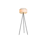 Lampada da Terra DKD Home Decor Nera Metallo Bambù 50 W 220 V (50 x 50 x 163 cm)