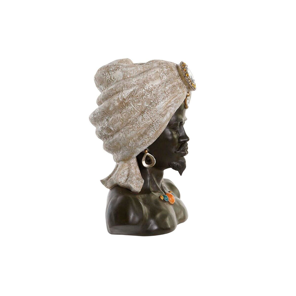 Figura Decorativa DKD Home Decor 32 x 22,5 x 35 cm Donna Africana (2 Unità)