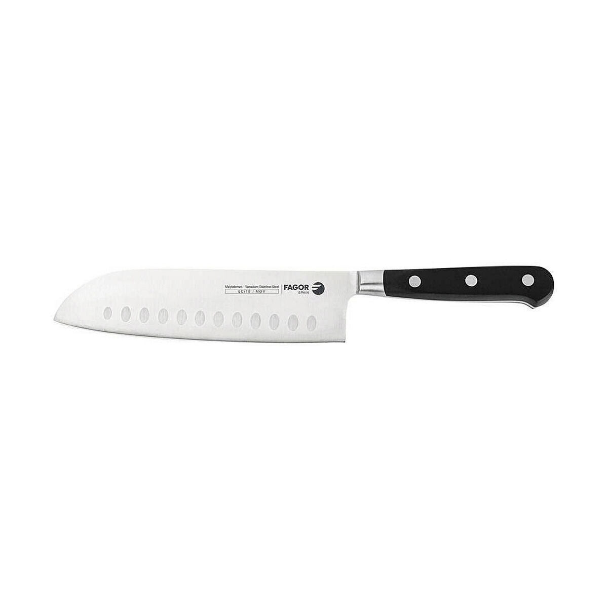Coltello Santoku FAGOR Couper in acciaio inox (18 cm)