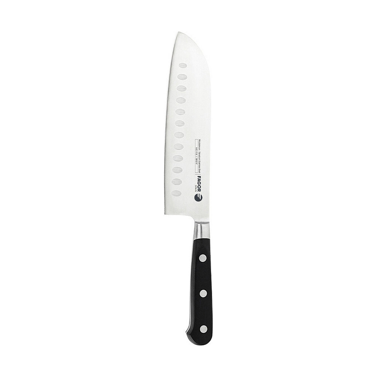 Coltello Santoku FAGOR Couper in acciaio inox (18 cm)