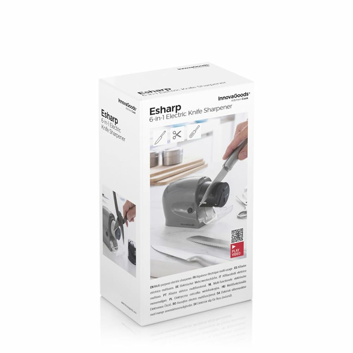 Affilatore elettrico multifunzione 6 in 1 Esharp InnovaGoods