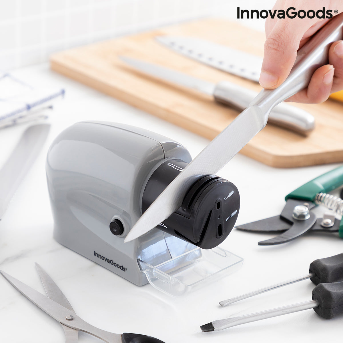 Affilatore elettrico multifunzione 6 in 1 Esharp InnovaGoods