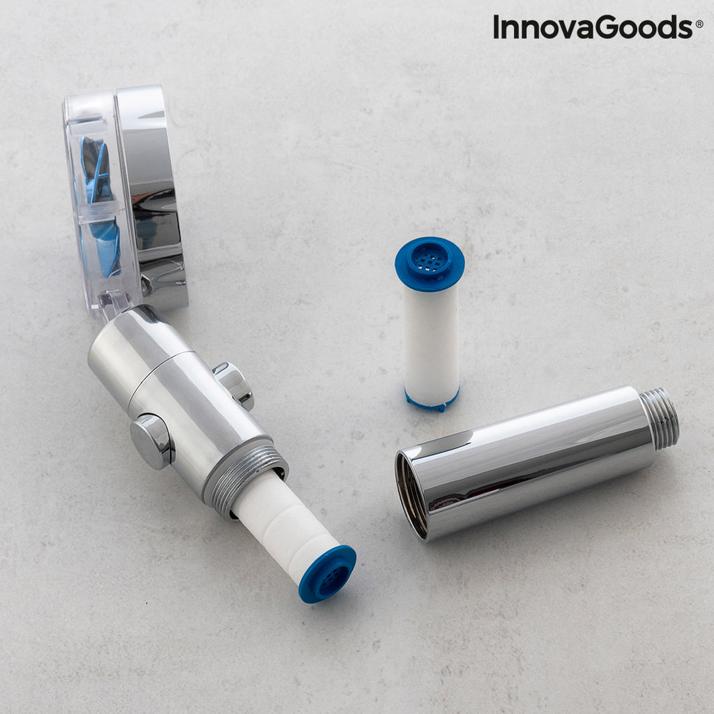 Doccia Ecologica con Elica a Pressione e Filtro Purificante Heliwer