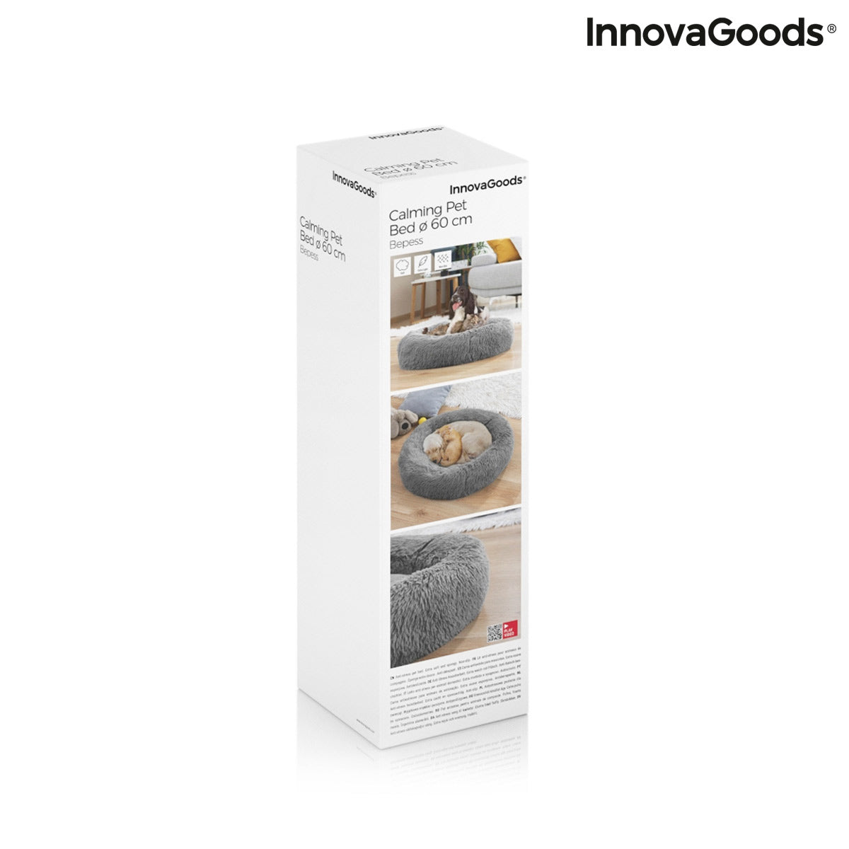 Letto Anti-Stress per Animali Bepess InnovaGoods Ø 60 cm