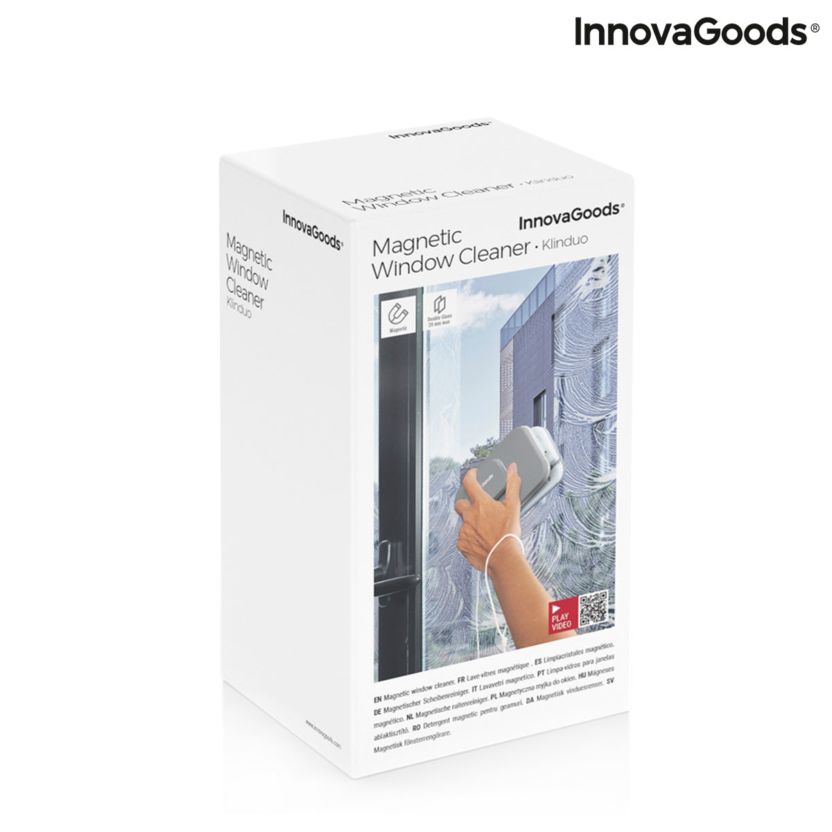 Pulitore Magnetico per Finestre InnovaGoods Klinduo