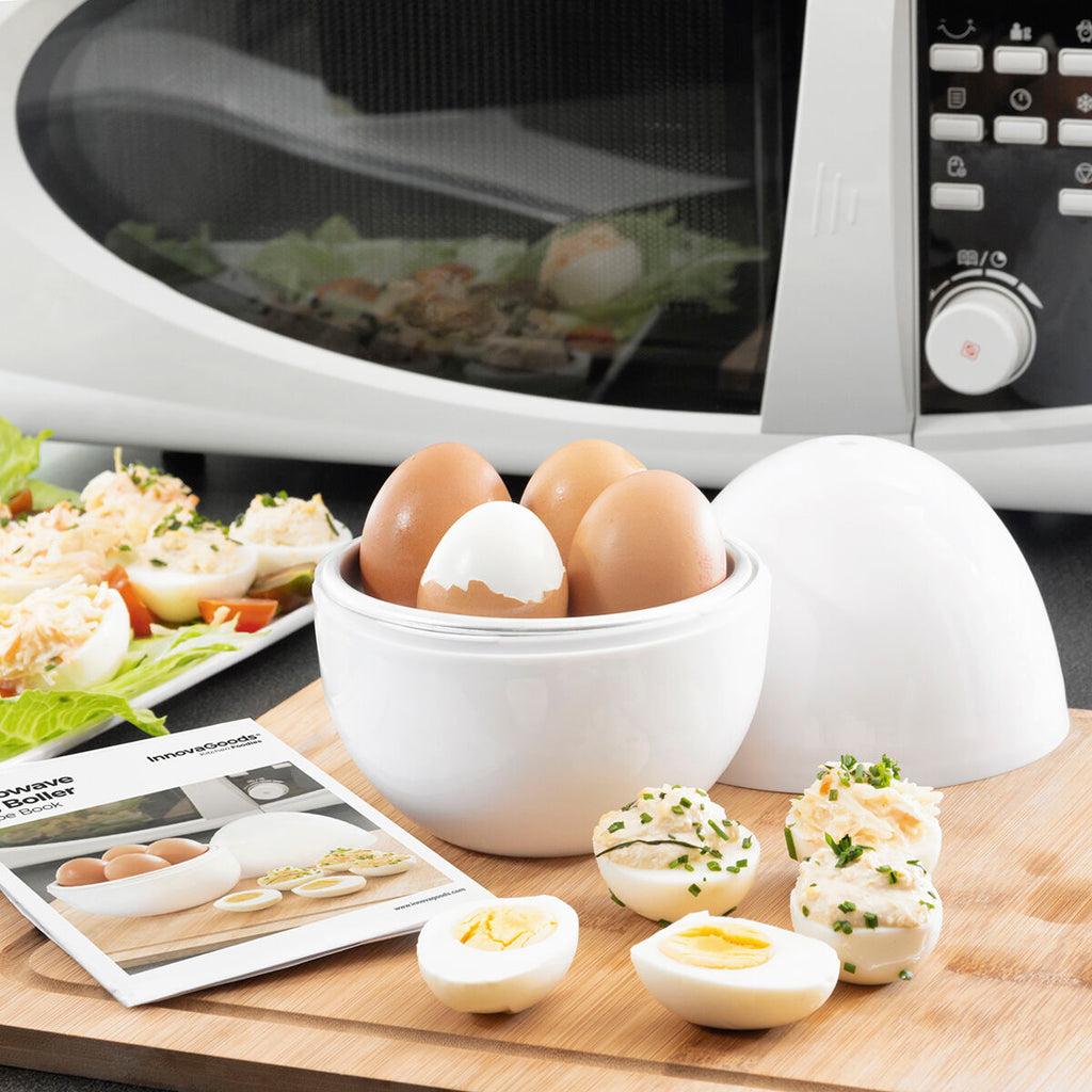 Cuociuova per microonde con ricettario Boilegg InnovaGoods