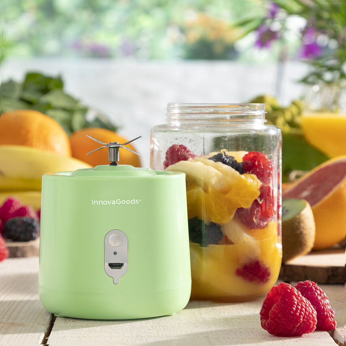 Frullatore portatile ricaricabile Blendyr InnovaGoods