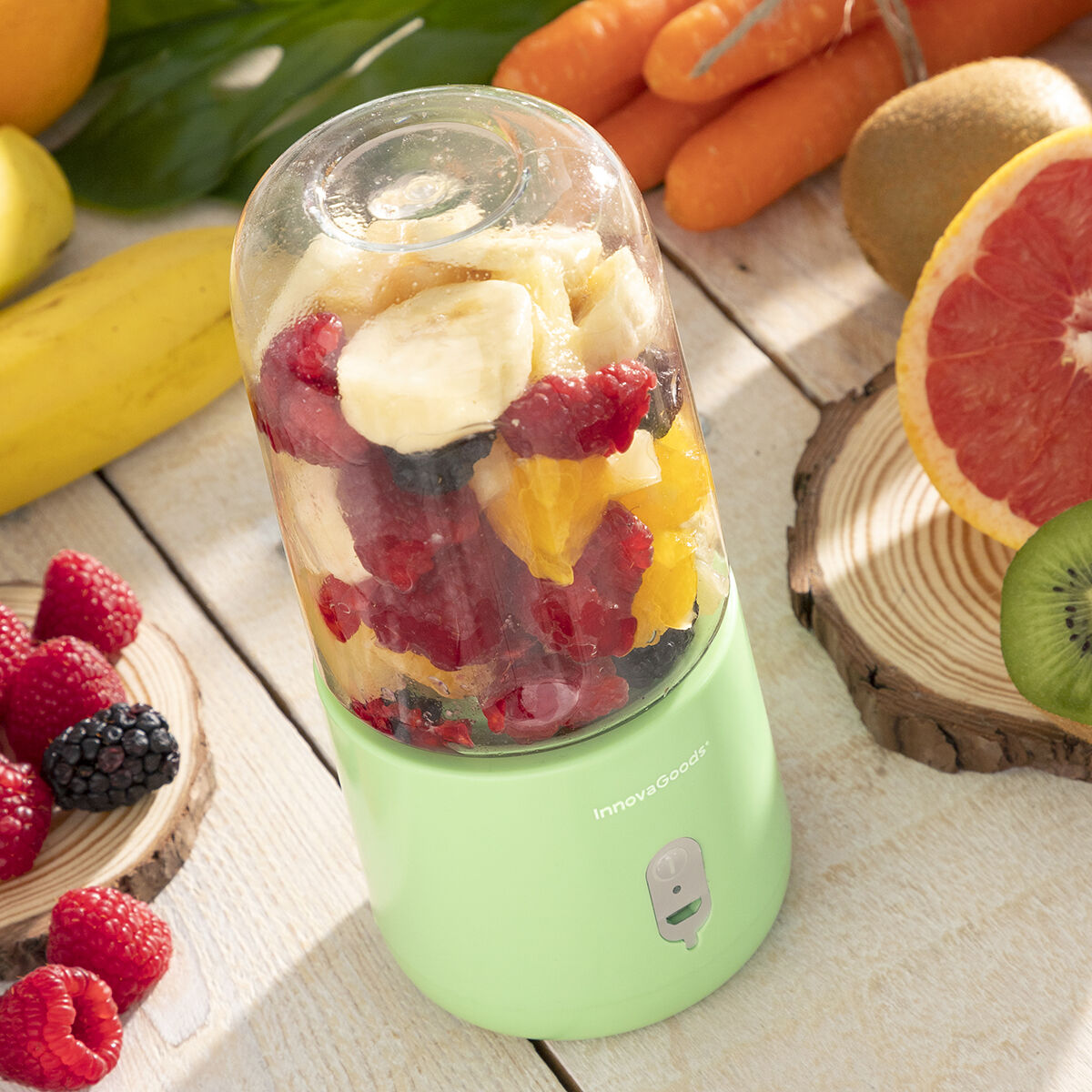 Frullatore portatile ricaricabile Blendyr InnovaGoods
