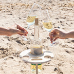 Tavolino Pieghevole e Portatile per Vino da Esterno Winnek InnovaGoods