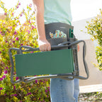 Sedile da Giardino Pieghevole 3-in-1 con Borsa per Attrezzi InnovaGoods Situl