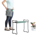 Sedile da Giardino Pieghevole 3-in-1 con Borsa per Attrezzi InnovaGoods Situl