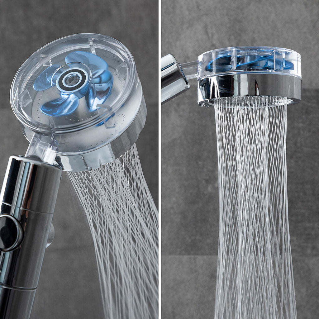 Doccia Ecologica con Elica a Pressione e Filtro Purificante Heliwer