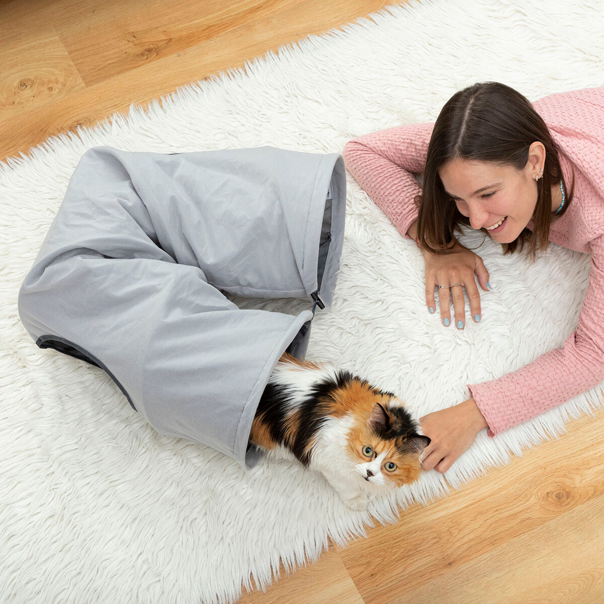 Tunnel Pieghevole per Animali Domestici InnovaGoods
