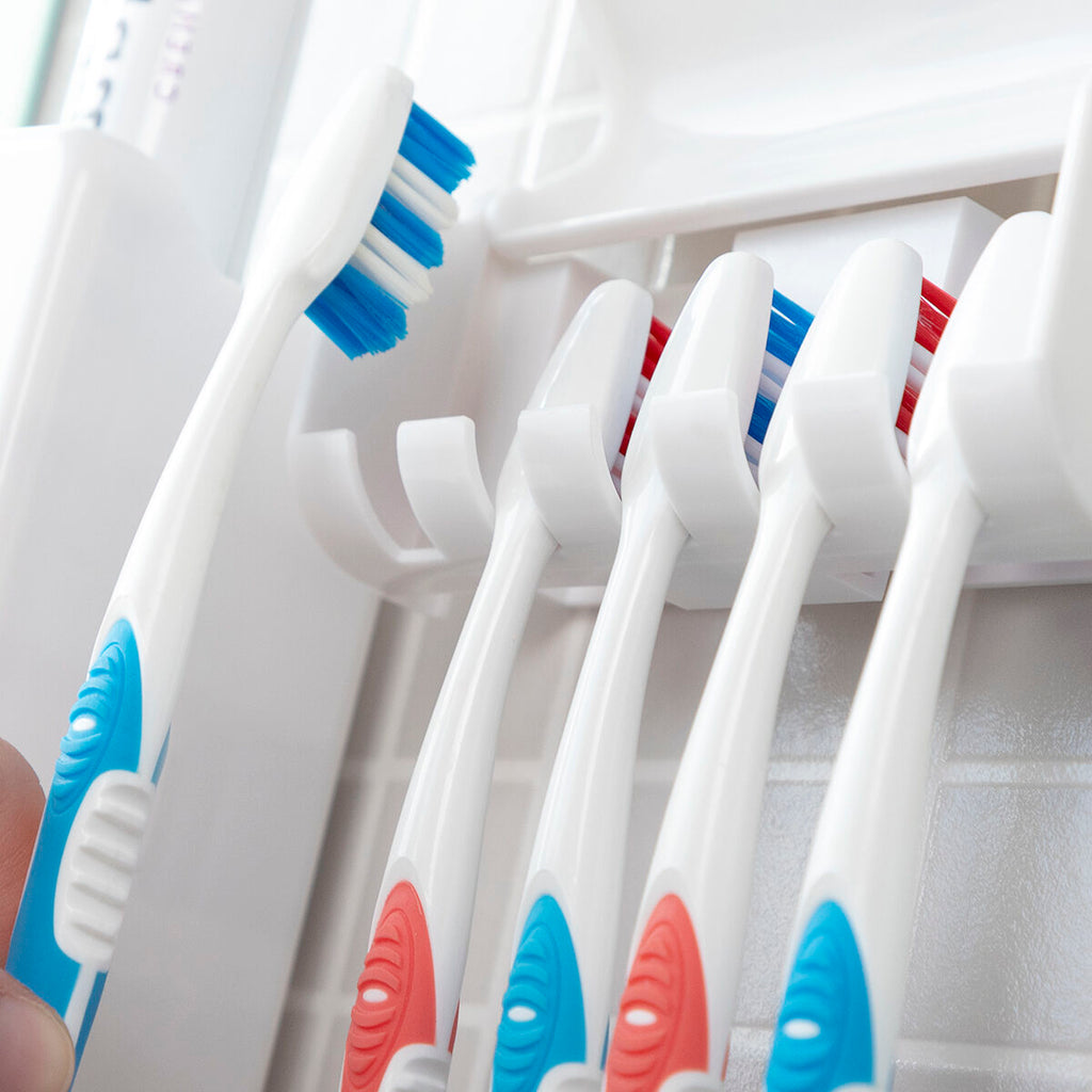 Dispenser e Portaspazzolini per Dentifricio InnovaGoods Diseeth
