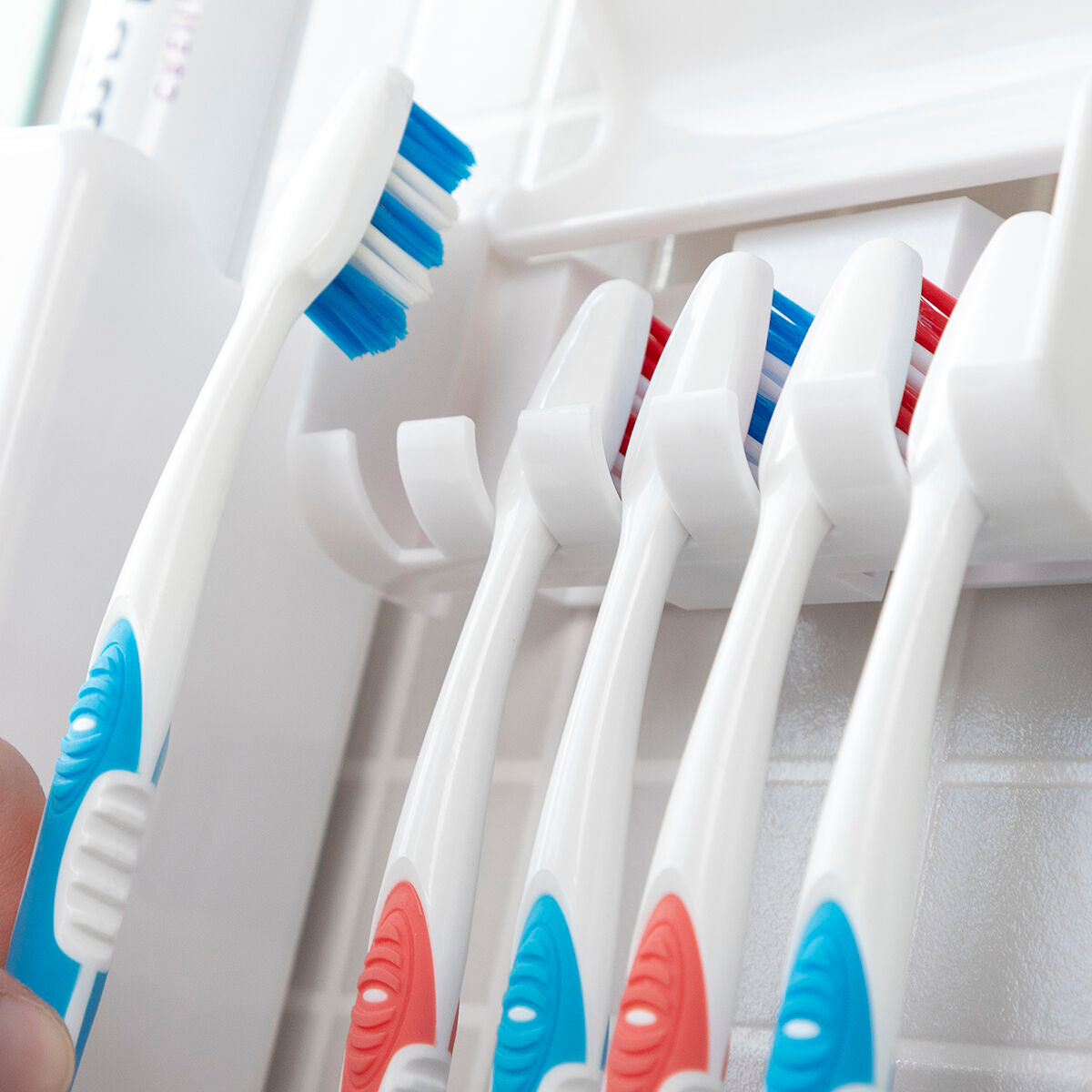 Dispenser e Portaspazzolini per Dentifricio InnovaGoods Diseeth