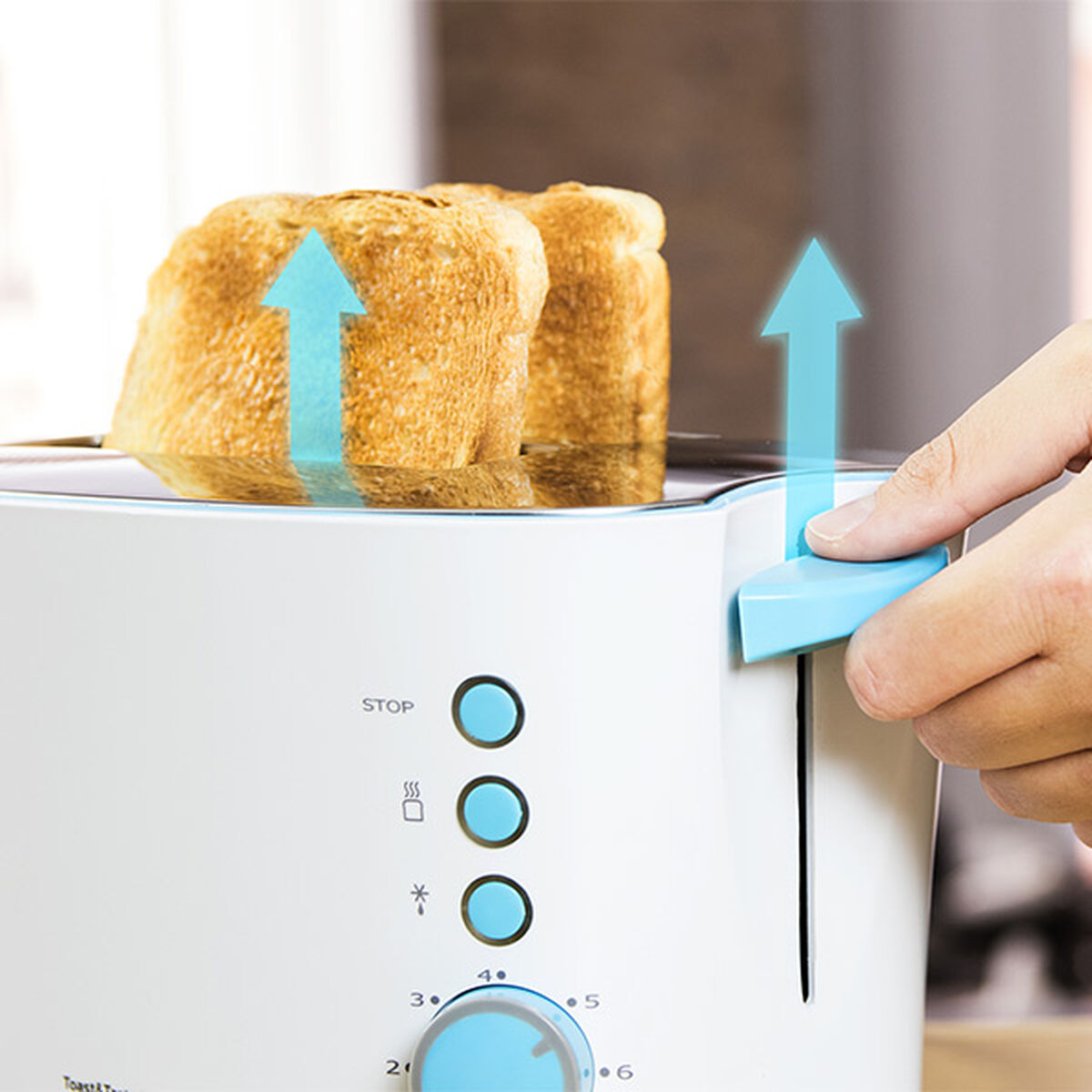 Tostapane Cecotec Toast&Taste 2S 850 W 7 livelli