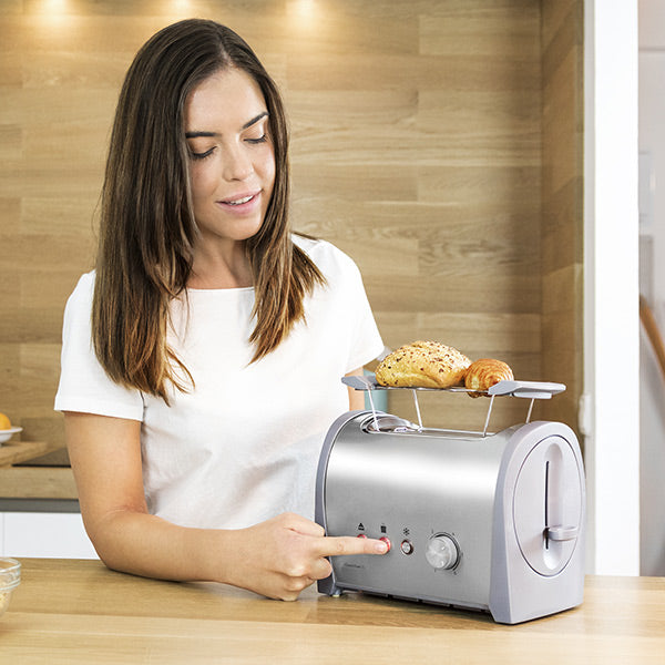 Tostapane Cecotec Steel&Toast 2S 800W